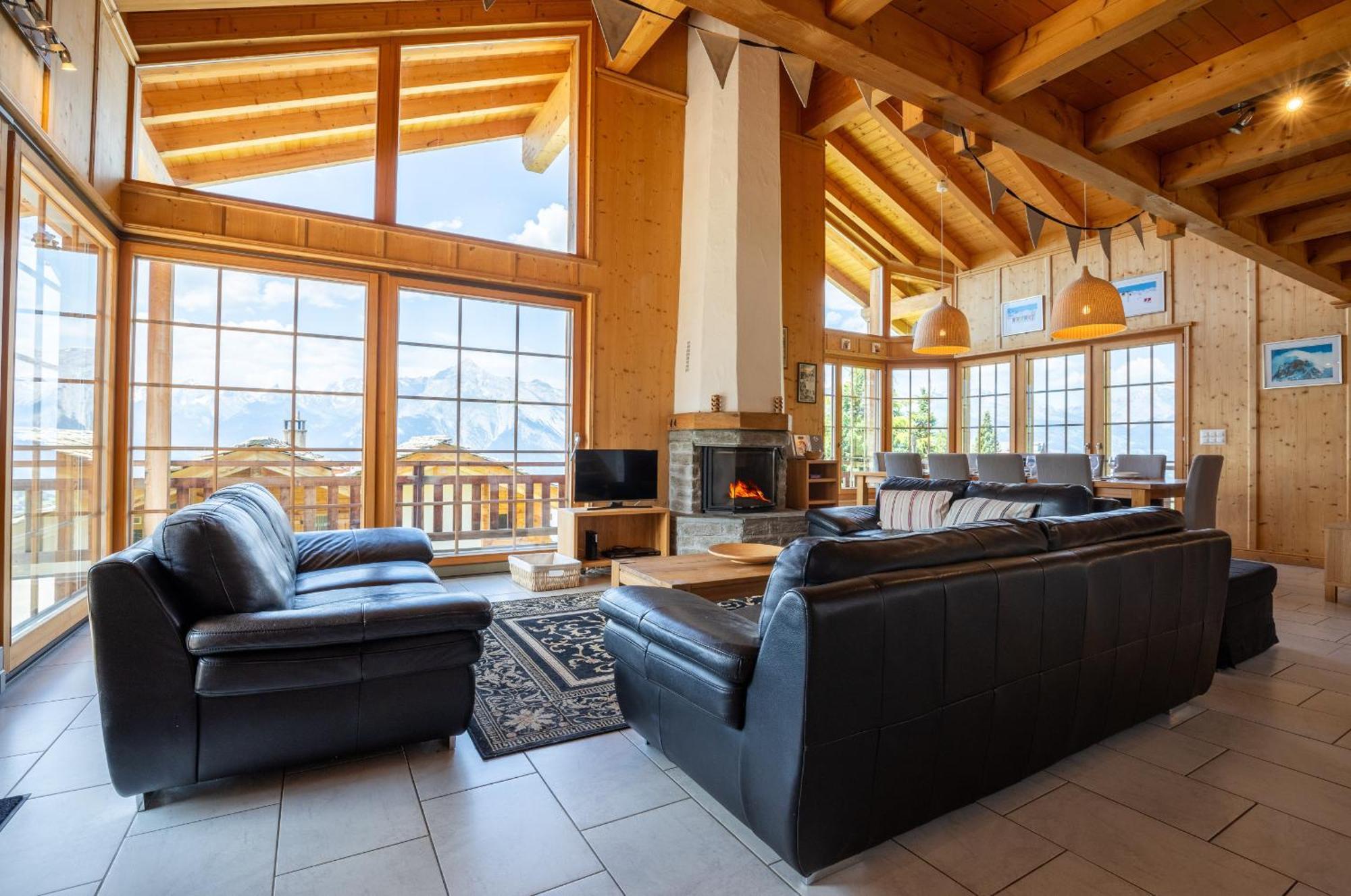 Christoph Standing & Calm Chalet 10 Pers By Alpvision Residences Вейзона Экстерьер фото